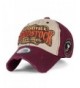 ililily WOODSTOCK August 1969 Vintage Patch Trucker Hat Cotton Baseball Cap - Burgundy - CV12L59TUAV