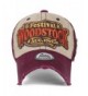 ililily Woodstock Vintage Baseball Burgundy