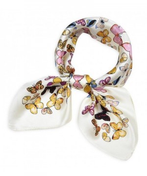 Mulberry Scarves Colorful Butterfly Anti flash - Colorful Butterfly Anti-flash White - CU184KLYE2C