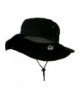 Extra Big Size Brushed Twill Aussie Hats - Black (For Big Head) - CH11BKZVKJB