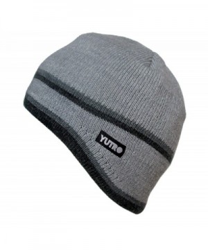YUTRO Fashion Thinsulate Wool Ski Winter Beanie Hat With Fleece Lining - Dust Grey - CC129PXO3F7