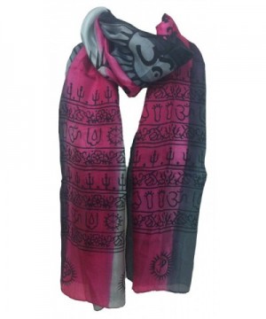 100 Indian Printed Mantra Scarf