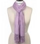 Scarfands Solid Color Pashmina Lavender