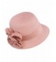 NYFASHION101 Womens Paper Cloche Flower