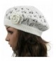 MINAKOLIFE Womens Flower Laciness Beanie