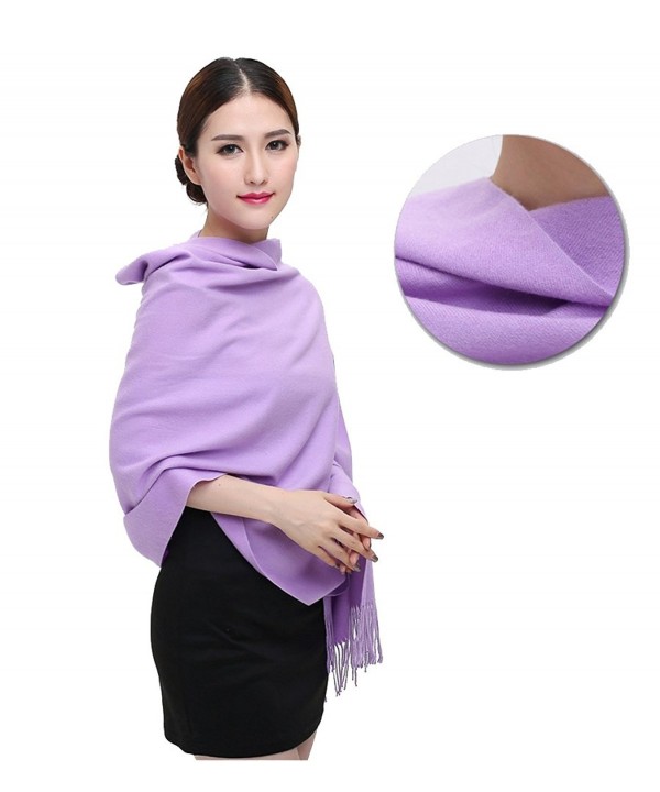 GG SELLING Cashmere Warm Scarf Shawl for Women and Men Super Soft 26x70 inches (8 colors) - Purple - CB187KDQRS5