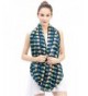Lina Lily Pineapple Infinity Lightweight in Fashion Scarves
