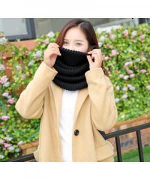 Winter Knitted Thicken Neckerchief Warmer in Cold Weather Scarves & Wraps