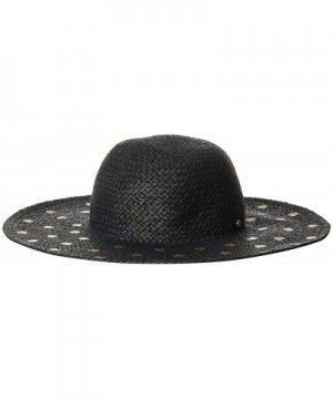 BCBGeneration Women's Heart Of Gold Floppy Hat - Black - CZ11JH6S2J1