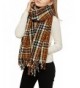 Urban CoCo Womens Blanket Checked in Wraps & Pashminas