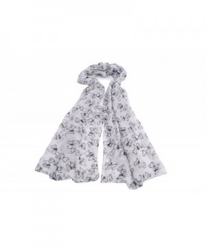 Womens Puppies Print Scarf SELLER in Fashion Scarves