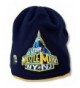 Adult WWE Wrestling Wrestlemania Navy Blue Fleece Beanie Hat - CZ11GEZ1UJH