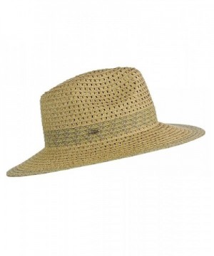 C C Womens Multicolored Weaved Panama in Women's Sun Hats