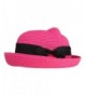 Vintage Bowler Summer Roll up Bowknot
