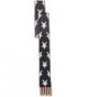 Luks Womens America Skinny Scarf Stars