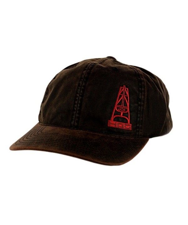 Hooey Hat - 'The Hand' Waxed Oil Gear Hat - Brown - CQ12EEXZ4LF