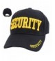 First Class Security Cap with ID On Front- Peak and Back - Gold Security Id - CN11L6DAS71