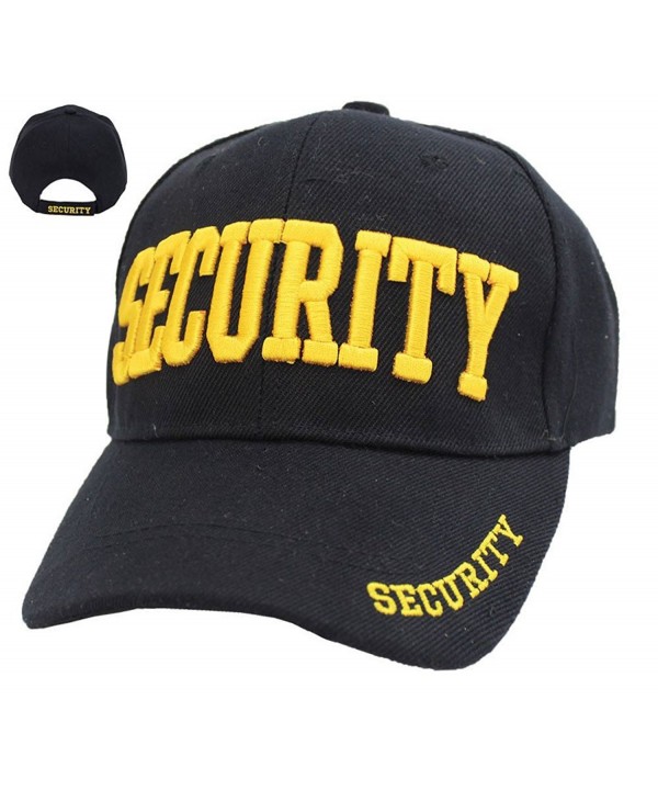 First Class Security Cap with ID On Front- Peak and Back - Gold Security Id - CN11L6DAS71