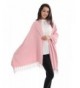 L&FY Fashion Scarves Cold Weather Neck Scarf Wrap Imitation Cashmere Scarf Gift For Mother Wife - Baby Pink - CN188NIE9ME
