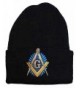 Buy Caps and Hats Masonic Winter Skull Cap Beanie Freemason Mens One Size Black - C811H9BHHXD