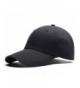 Unicolor Travel Baseball Cap Sports Golf Camping Beach Brim Sun Trucker Hat Cap - Black - CY182XIEO8D