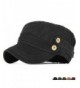 REDSHARKS Cadet Caps Military Hats Fit For Unisex Adult Low Profile Elastic - Black - C6185UG53M4
