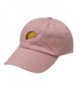 City Hunter C104 Taco Emoji Cotton Baseball Cap Dad Hats 15 Colors - Pink - CG12JQZ94NZ