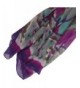 Bucasi Purple Geometric Boho Scarf