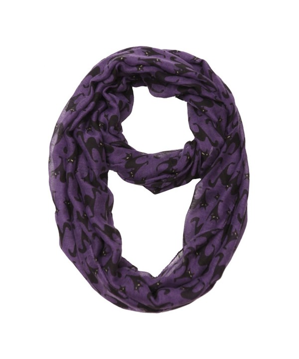 MissShorthair Halloween Infinity Scarf Lightweight Loop Holiday Gift Idea - Cat - CP186QNNQUM