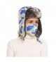 SHINE Unisex Winter Trapper Trooper Russian Hat with Windproof Mask - Pink Camo - C0187R0H7TU