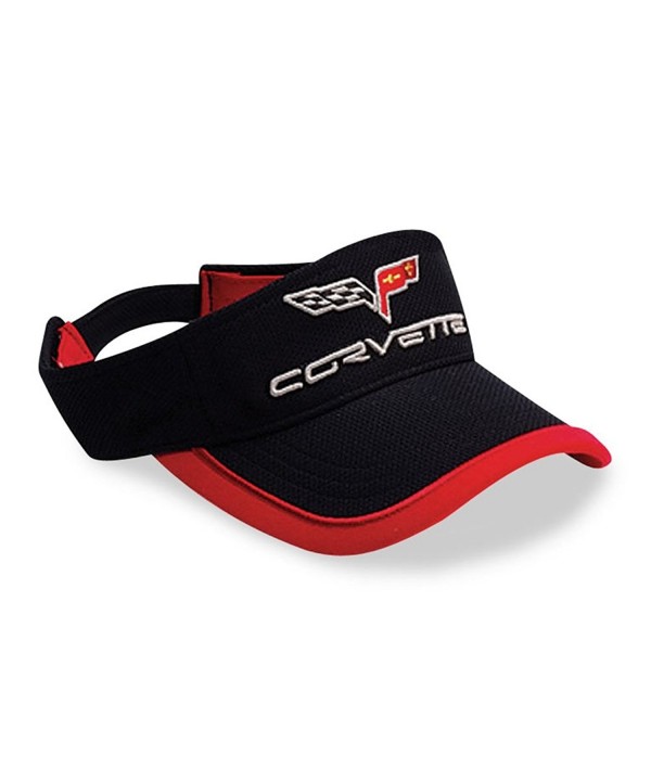 West Coast Corvette / Camaro C6 Corvette Pique Mesh Visor - Black - CH17Z6KZN68