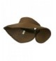 UPF 50+ Bow Closure Roll Up Visor - Brown W39S33D - CY11E8U738R