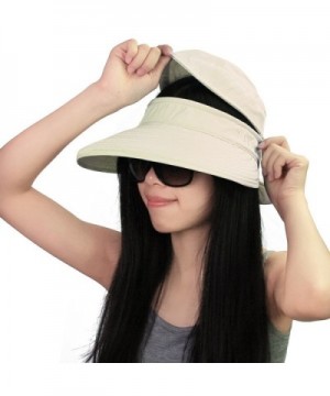 kilofly Protection Summer Lightweight Visor in Women's Sun Hats