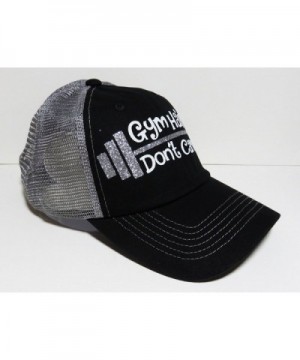 Glitter Black Trucker Fitness Silver