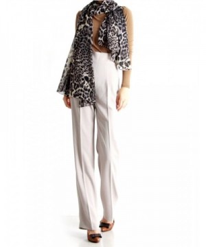 Valentine Chiffon Leopard Scarf GREY in Fashion Scarves