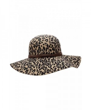 Luxury Divas Beige Leopard Floppy