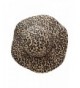 Luxury Divas Beige Leopard Floppy in Women's Sun Hats