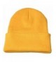 Bestpriceam Unisex Slouchy Knitting Beanie Hip Hop Cap Warm Winter Ski Hat - Yellow - CH187K4MCRR