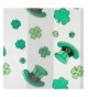 Shamrock Hat Scarf Patricks White