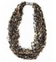 Renshun Accessories Confetti Magnetic Necklace Scarf - Tan - CL185AHRY7C