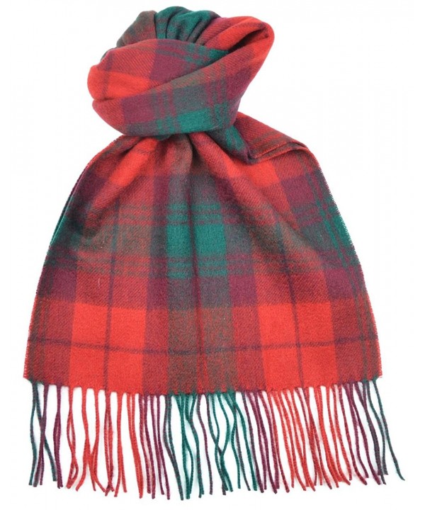 Lambswool Scottish Macnab Modern Tartan Clan Scarf Gift - CR118SCFDJR