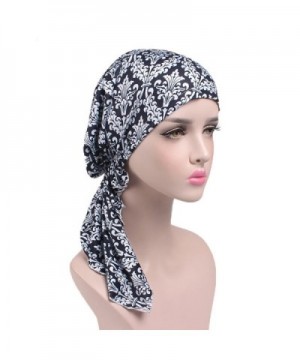 BingHang Womens Breathable Floral Nightcap