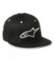 Alpinestars Men's Ageless Flatbill Hat - Black/White - CI12O46IIBT