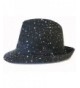 Bling Sparkle Glitter Fedora Hat