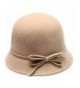 Bucket Vintage Cloche Flapper Church in Women's Bucket Hats