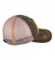 Profile Unstructured Cotton Distressed Trucker in Men's Baseball Caps