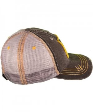 Profile Unstructured Cotton Distressed Trucker in Men's Baseball Caps