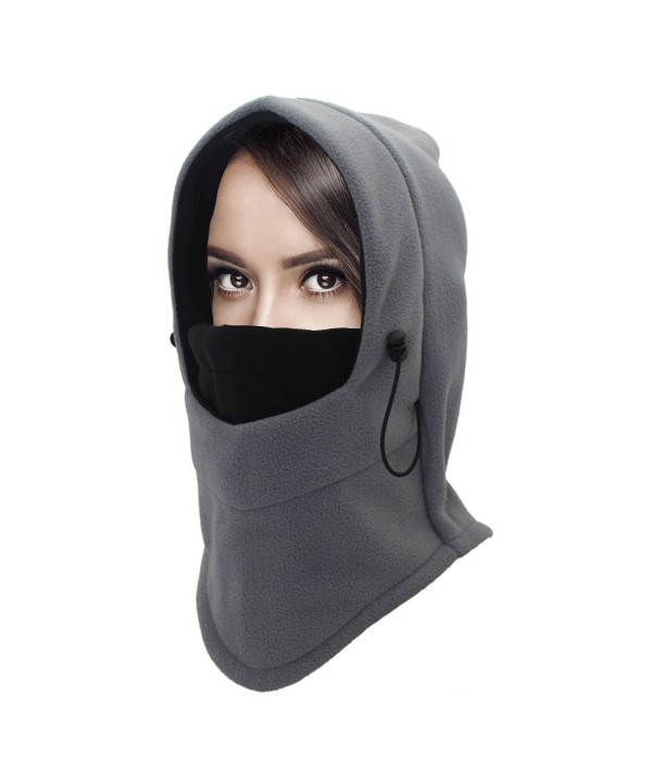 Heavyweight Balaclava Ski Face Mask Fleece Hood Men Women Kids ...