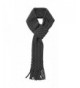 Knit Pull Thru Scarf - Charcoal - C318722E4SH