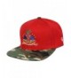 Go Rep Haiti Snapback Hat Cap - Red/Camo - CQ12GVRLV7D